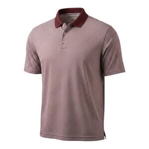 Alumni by Old Row Men's Striped Polo Shirt Red White Size L